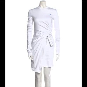 Off-White c/o Virgil Abloh Wrap Shirtdress